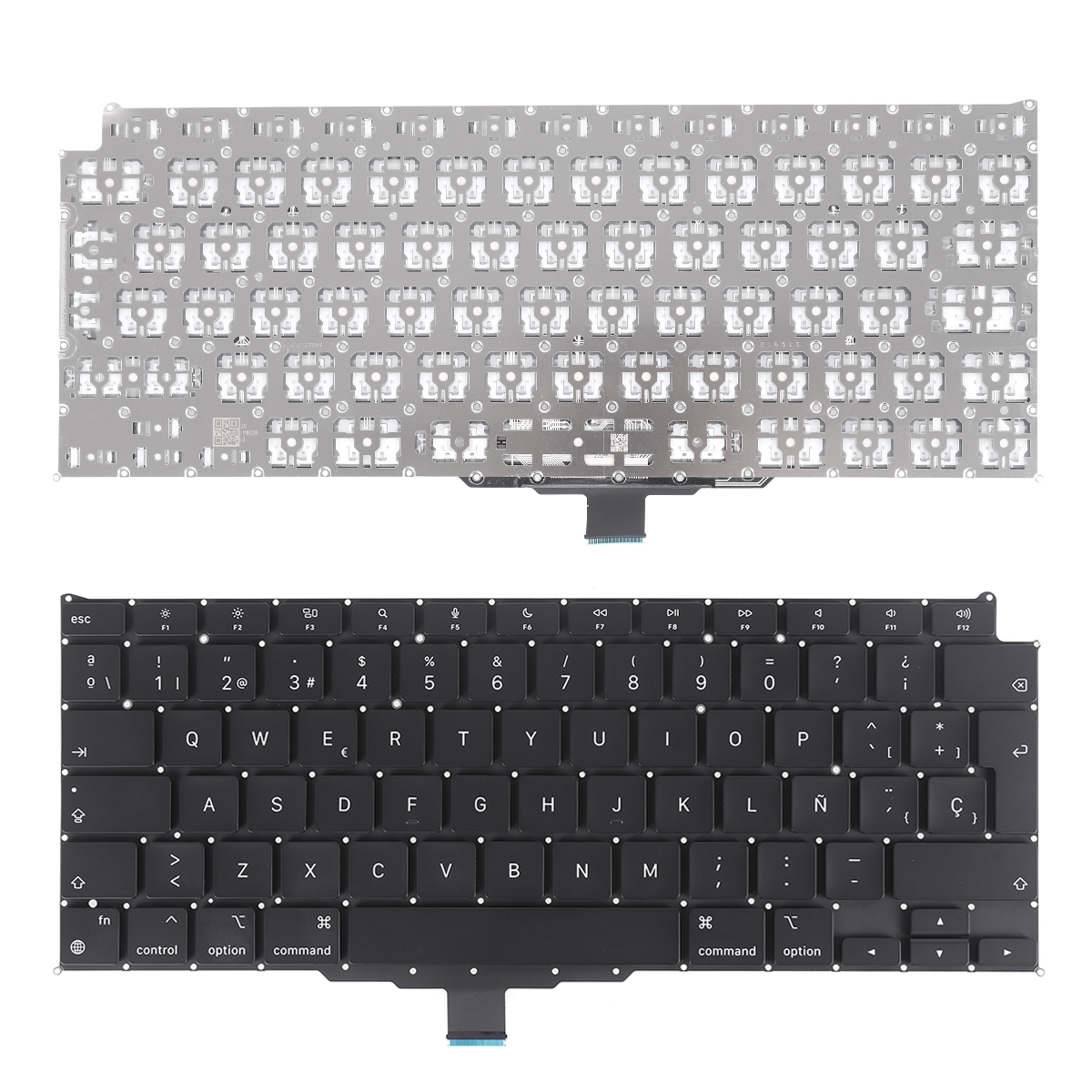 Picture of New Replacement Laptop Keyboard For iphone A2337  Backlit SP,APPLE Macbook Pro A2337 BLACK (without Backlit) SP Layout